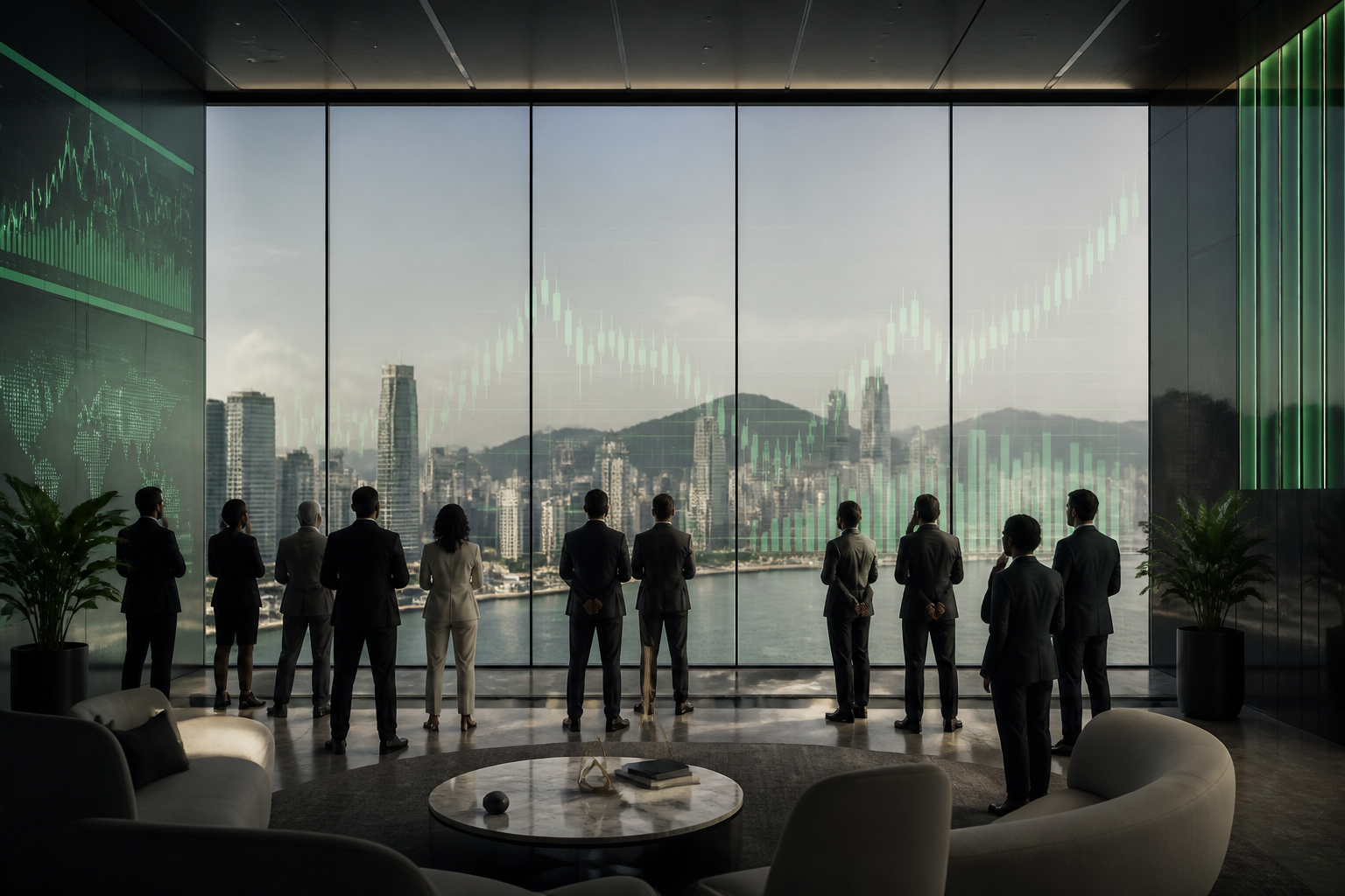 visualisasi investor asing